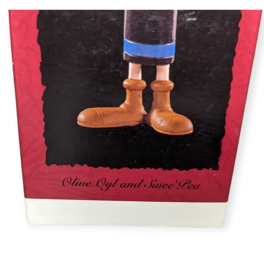 Vintage 1995 Hallmark Keepsake Ornament Olive Oyl & Swee' Pea